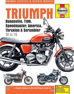 Triumph Bonneville, T100, Speedmaster, America, Thruxton & Scrambler (01 - 15) - Penny Cox - cover