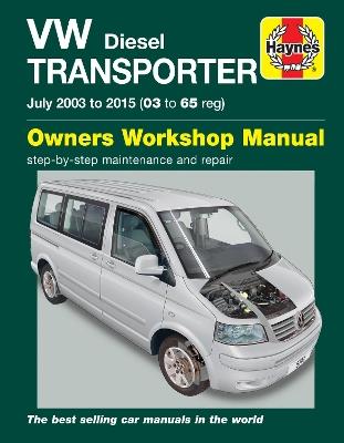 VW Transporter Diesel (July 03 - '15) 03 to 65 - Haynes Publishing - cover