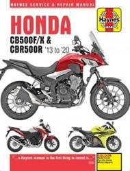 Honda CB500F/X & CBR500R update (13 -20): 2013 to 2020