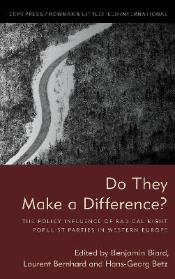 Do They Make a Difference?: The Policy Influence of Radical Right Populist Parties in Western Europe - cover