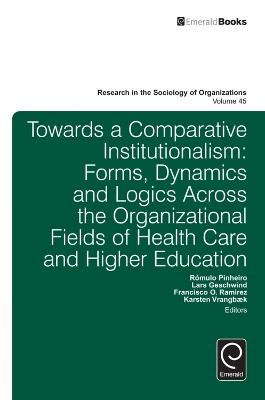 Towards a Comparative Institutionalism: Forms, Dynamics and Logics Across the Organizational Fields of Health Care and Higher Education - cover