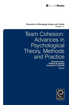 Team Cohesion: Advances in Psychological Theory, Methods and Practice - cover