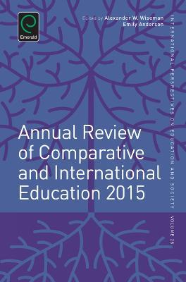 Annual Review of Comparative and International Education 2015 - cover