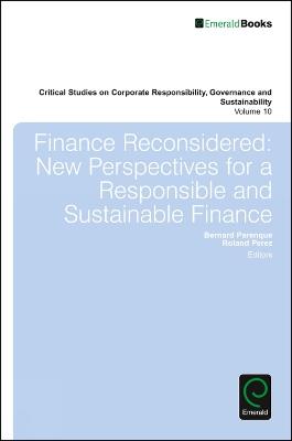 Finance Reconsidered: New Perspectives for a Responsible and Sustainable Finance - cover