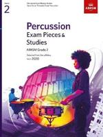 Percussion Exam Pieces & Studies, ABRSM Grade 2: Selected from the syllabus from 2020