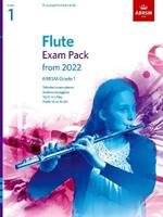 Flute Exam Pack from 2022, ABRSM Grade 1: Selected from the syllabus from 2022. Score & Part, Audio Downloads, Scales & Sight-Reading