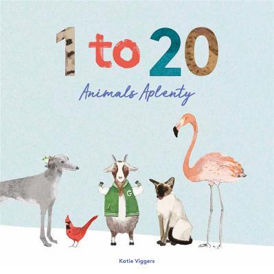 1 to 20 Animals Aplenty - Katie Viggers - cover