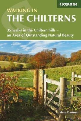 Walking in the Chilterns: 35 walks in the Chiltern hills - an Area of Outstanding Natural Beauty - Steve Davison - cover