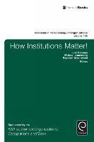 How Institutions Matter! - cover