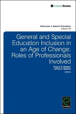 General and Special Education Inclusion in an Age of Change: Roles of Professionals Involved - cover