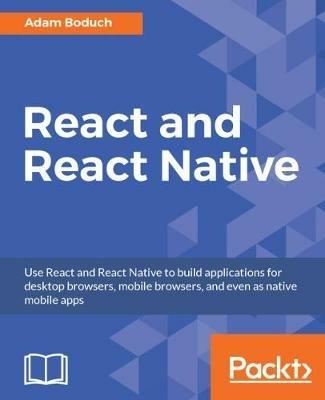React and React Native - Adam Boduch - cover