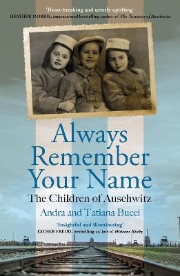 Always Remember Your Name: 'Heartbreaking and utterly uplifting' Heather Morris, author of The Tattooist of Auschwitz - Andra & Tatiana Bucci - cover