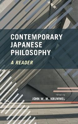 Contemporary Japanese Philosophy: A Reader - cover