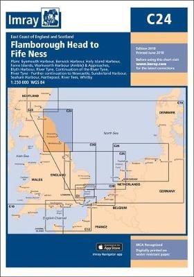Imray Chart C24: Flamborough Head to Fife Ness - Imray - cover