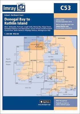 Imray Chart C53: Donegal Bay to Rathlin Island - Imray - cover