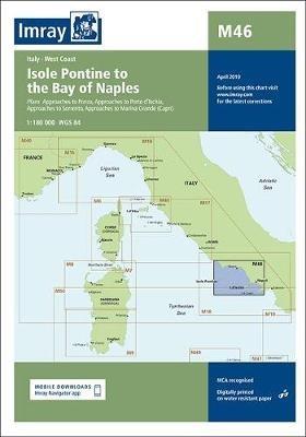 Imray Chart M46: Isole Pontine to the Bay of Naples - Imray - cover
