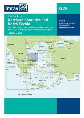 Imray Chart G25: Northern Sporades and North Evvoia - Imray - cover