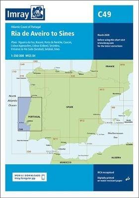 Imray Chart C49: Ria de Aveiro to Sines - Atlantic Coast of Portugal - Imray - cover