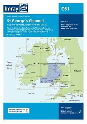 Imray Chart C61: St Georges Channel - Anglesey to Dublin, Waterford and the Smalls - Imray - cover
