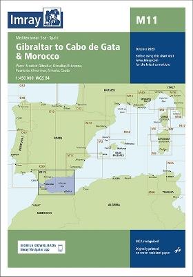 M11: Gibraltar to Cabo de Gata and Morocco - Imray - cover