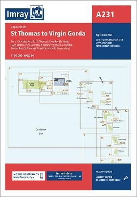 Imray Chart A231: St Thomas to Virgin Gorda - Imray - cover