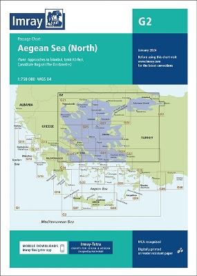 G2 Aegean Sea (North): Passage Chart - Rod & Lu Heikell - cover