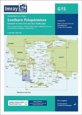 Imray Chart G15: Southern Pelopónnisos - Imray - cover