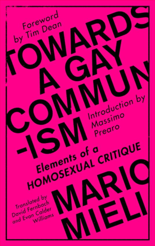 Towards a Gay Communism - Mario Mieli - ebook