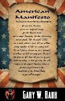 American Manifesto - Gary W Babb - cover