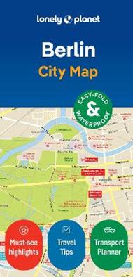 Lonely Planet Berlin City Map