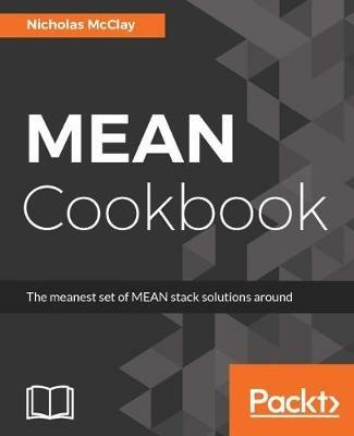 MEAN Cookbook - Nicholas McClay - cover