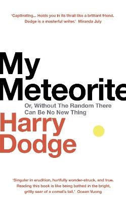 My Meteorite: Or, Without The Random There Can Be No New Thing - Harry Dodge - cover