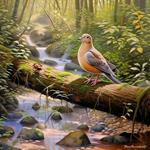 Relaxing River and Dove Melodies