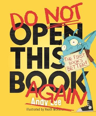 Do Not Open This Book Again - Andy Lee - cover