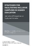 Strategies for Facilitating Inclusive Campuses in Higher Education: International Perspectives on Equity and Inclusion - cover