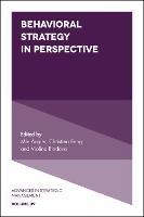 Behavioral Strategy in Perspective - cover