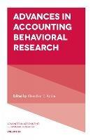 Advances in Accounting Behavioral Research - cover
