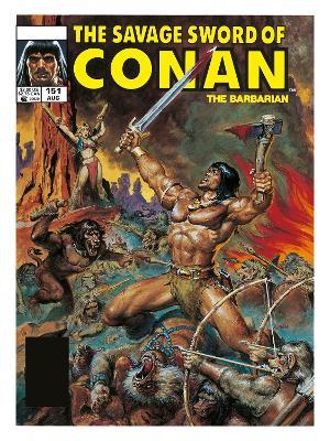 The Savage Sword Of Conan: The Original Comics Omnibus Vol.11 - Don Kraar,Gary Kwapisz,Doug Moench - cover