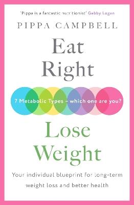 Eat Right, Lose Weight: Your individual blueprint for long-term weight loss and better health - Pippa Campbell - cover