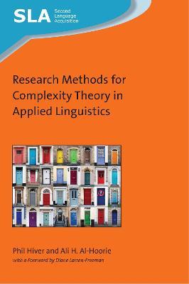 Research Methods for Complexity Theory in Applied Linguistics - Phil Hiver,Ali H. Al-Hoorie - cover