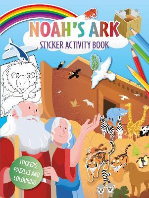 Noah's Ark Activity Sticker Book: Stickers, puzzles and colouring - cover