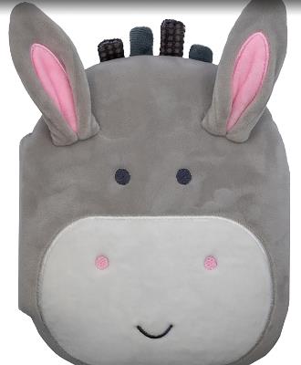 Squish and Snugg Little Donkey: Follow Little Donkey’s sweet retelling of the Nativity story - cover