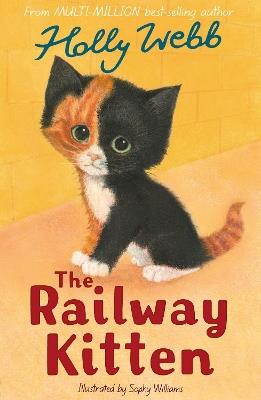The Railway Kitten - Holly Webb - cover