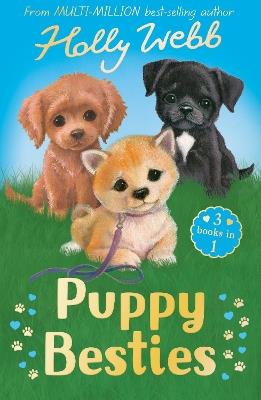 Puppy Besties: The Puppy Who Ran Away, The Puppy Who Couldn't Sleep, The Forgotten Puppy - Holly Webb - cover