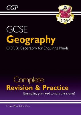 GCSE Geography OCR B Complete Revision & Practice includes Online Edition - CGP Books - cover