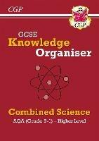 GCSE Combined Science AQA Knowledge Organiser - Higher - CGP Books - cover