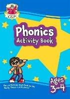 Phonics Activity Book for Ages 3-4 (Preschool) - CGP Books - cover