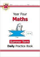 KS2 Maths Year 4 Daily Practice Book: Summer Term - CGP Books - cover
