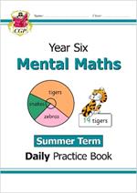 KS2 Mental Maths Year 6 Daily Practice Book: Summer Term