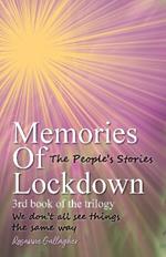 Memories of Lockdown Book 3: The People's Stories